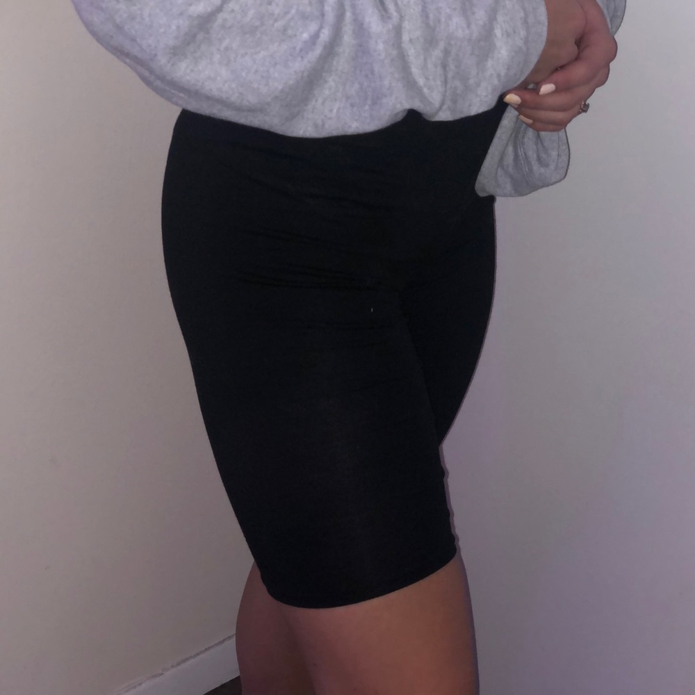 Black Biker Shorts